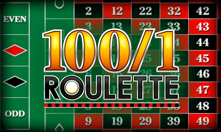 100 to 1 Roulette Easy Slots