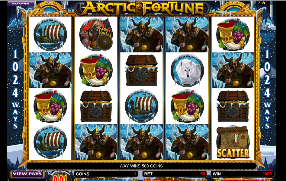 Arctic Fortune slots gameplay