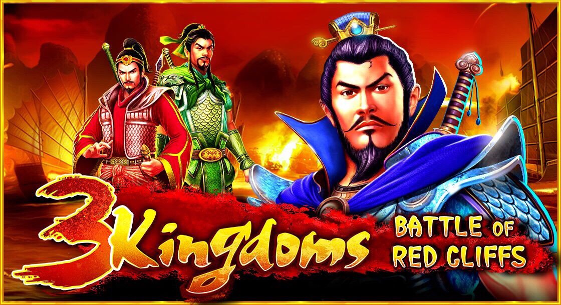 3 kingdoms - battle of red cliffs slots game logo