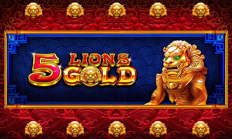 5 Lions Gold Logo