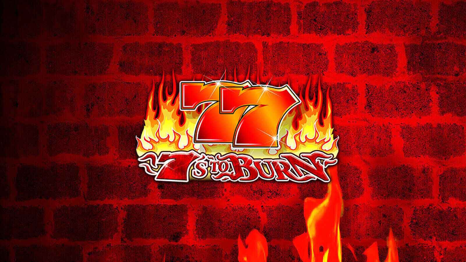 7s To Burn video slot Logo