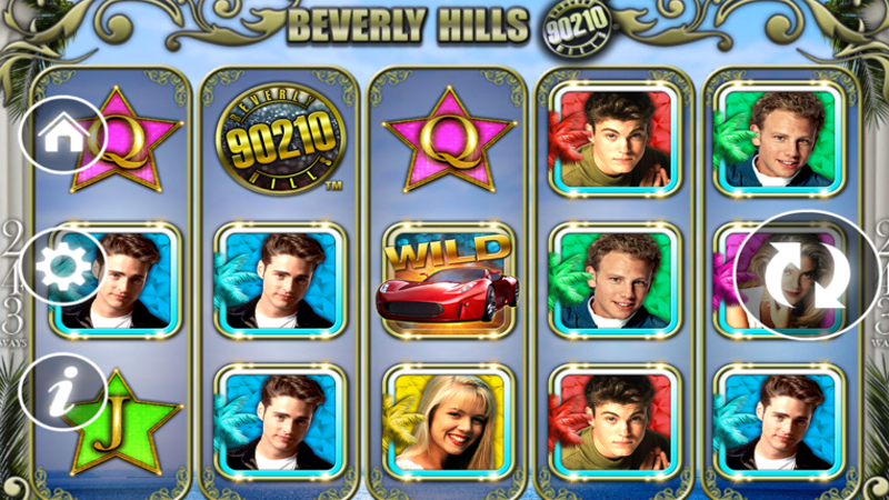 Beverly Hills 90210 Slots game gameplay