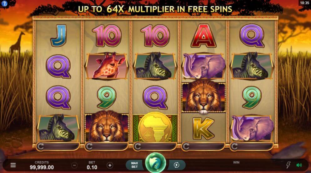 African Quest Slot Gameplay