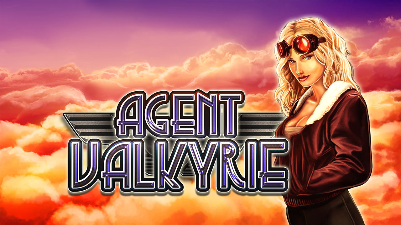 Agent Valkyrie Video Slot Logo Image
