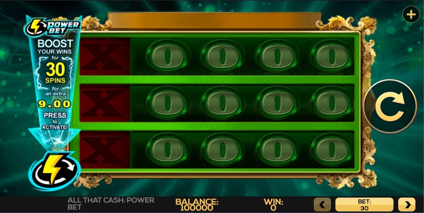 All That Cash Power Bet Slots