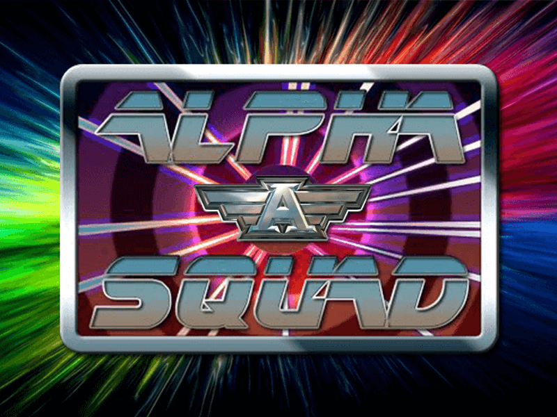 Alpha Squad slots game logo