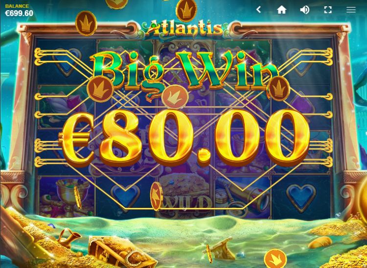 Atlantis Slots Big Win