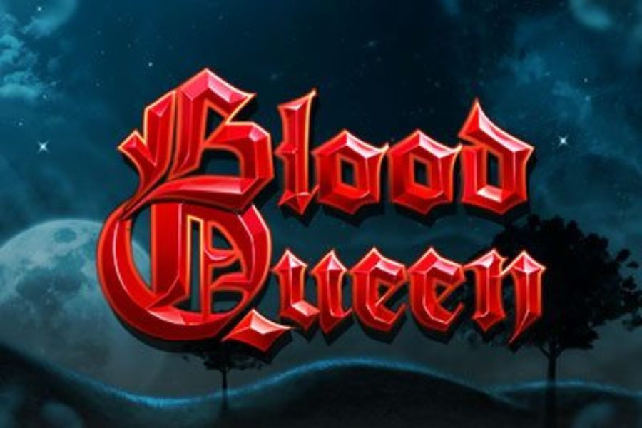 blood queen slots game logo
