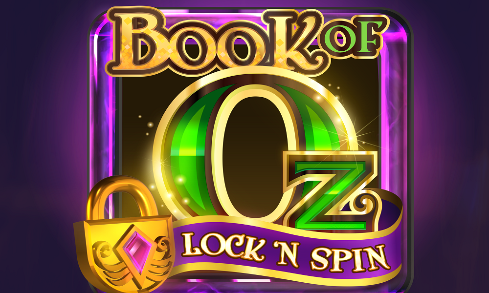 Book of Oz Lock N Spin logo slot