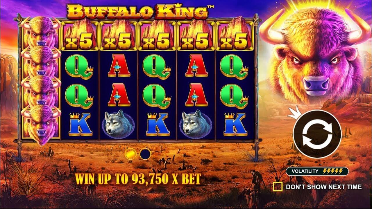 Buffalo King Slot Bonuses