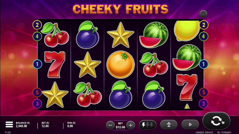 Cheeky Fruits Free Slots