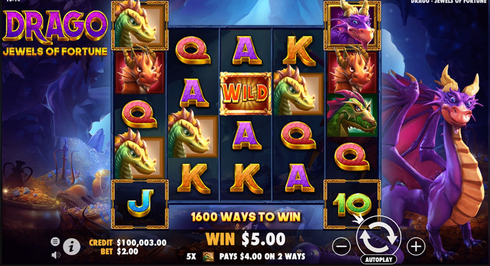 Drago Jewels of Fortune Slot Game