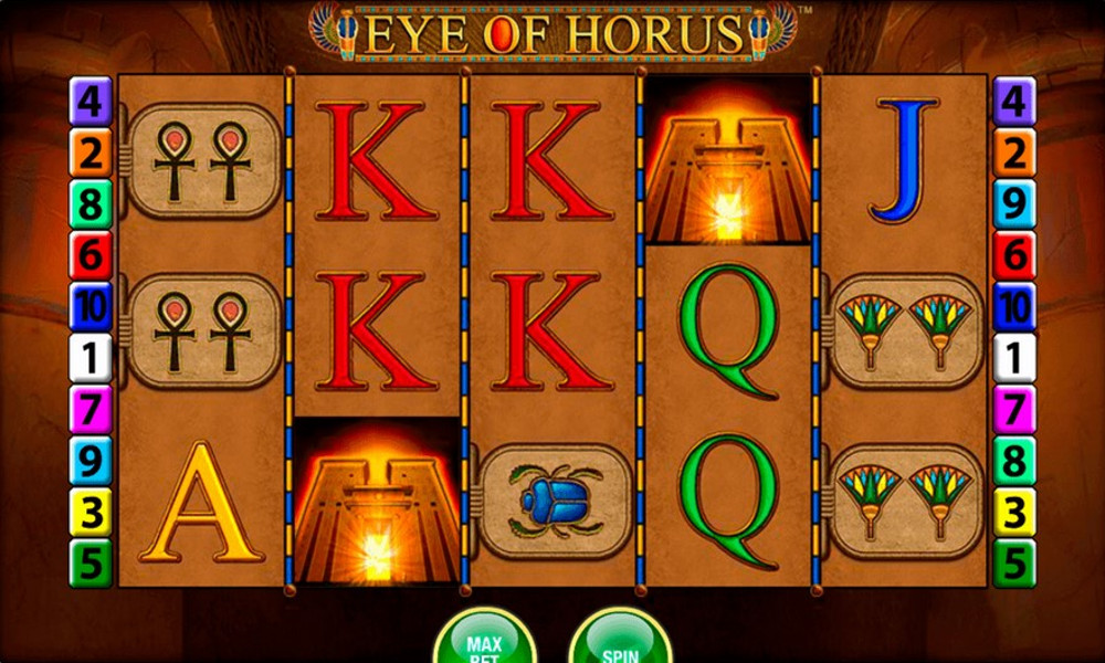 Eye of Horus Gameplay & Paylines