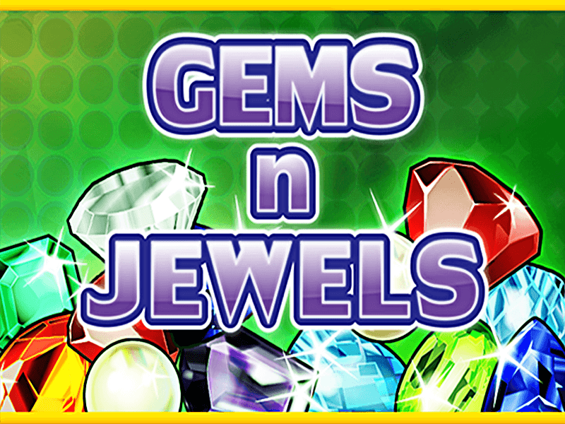 gems n jewels slots game logo