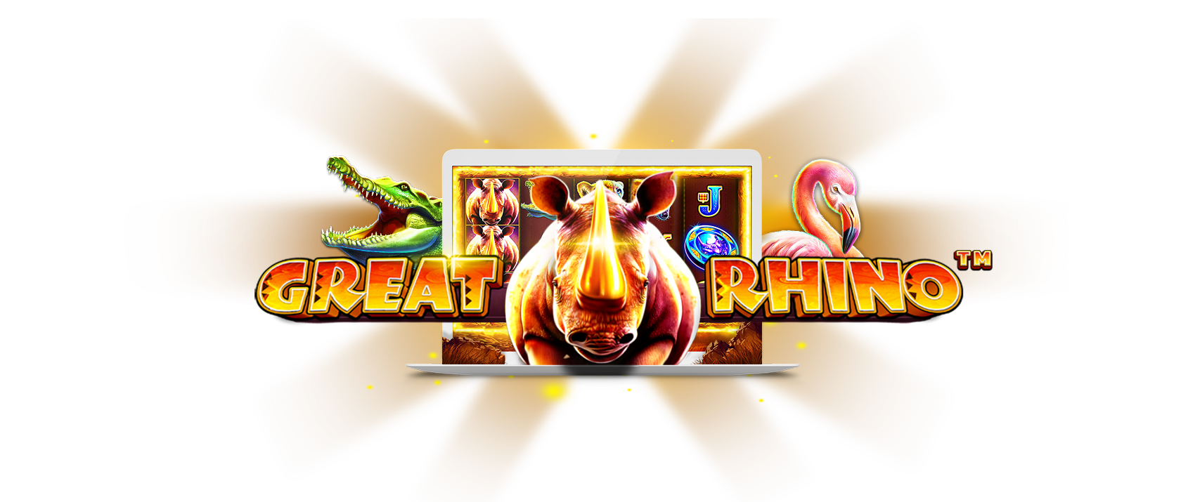 Great Rhino slot Logo