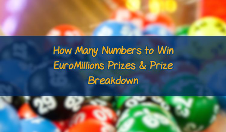 How Many Numbers to Win EuroMillions Prizes & Prize Breakdown