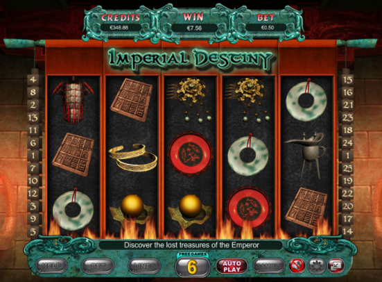 Imperial Destiny Slots gameplay