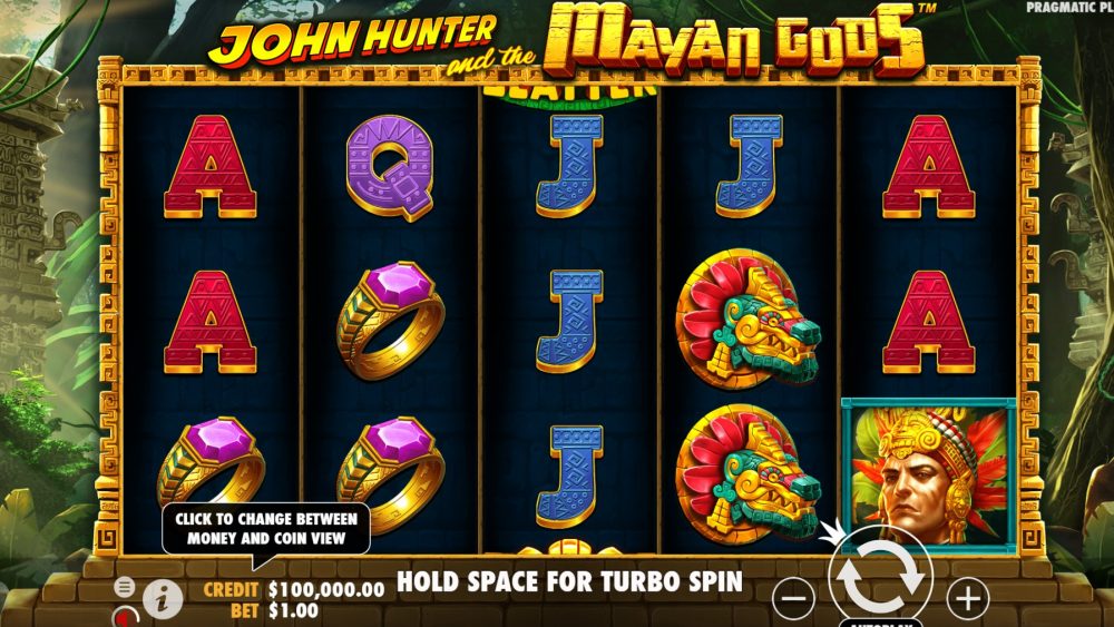 John Hunter and the Mayan Gods Slot Gameplay
