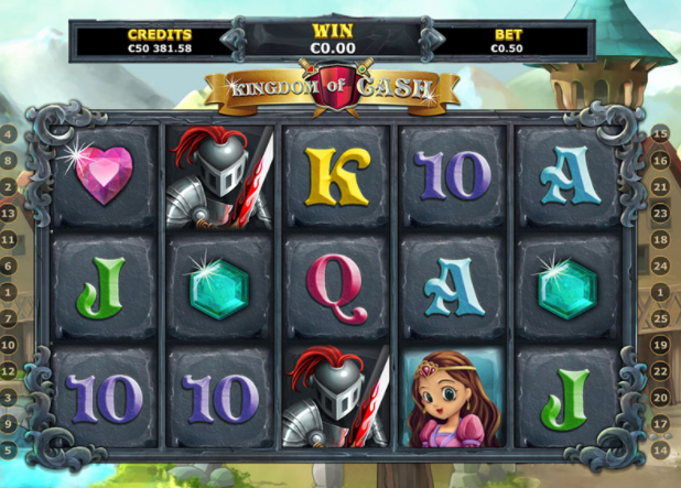 Kingdom of Cash Slots gameplay