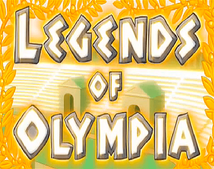 legends of olympia slots game logo