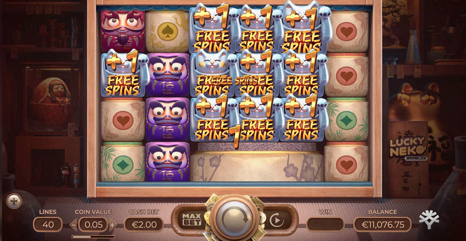 Lucky Neko Gigablox Free Slots