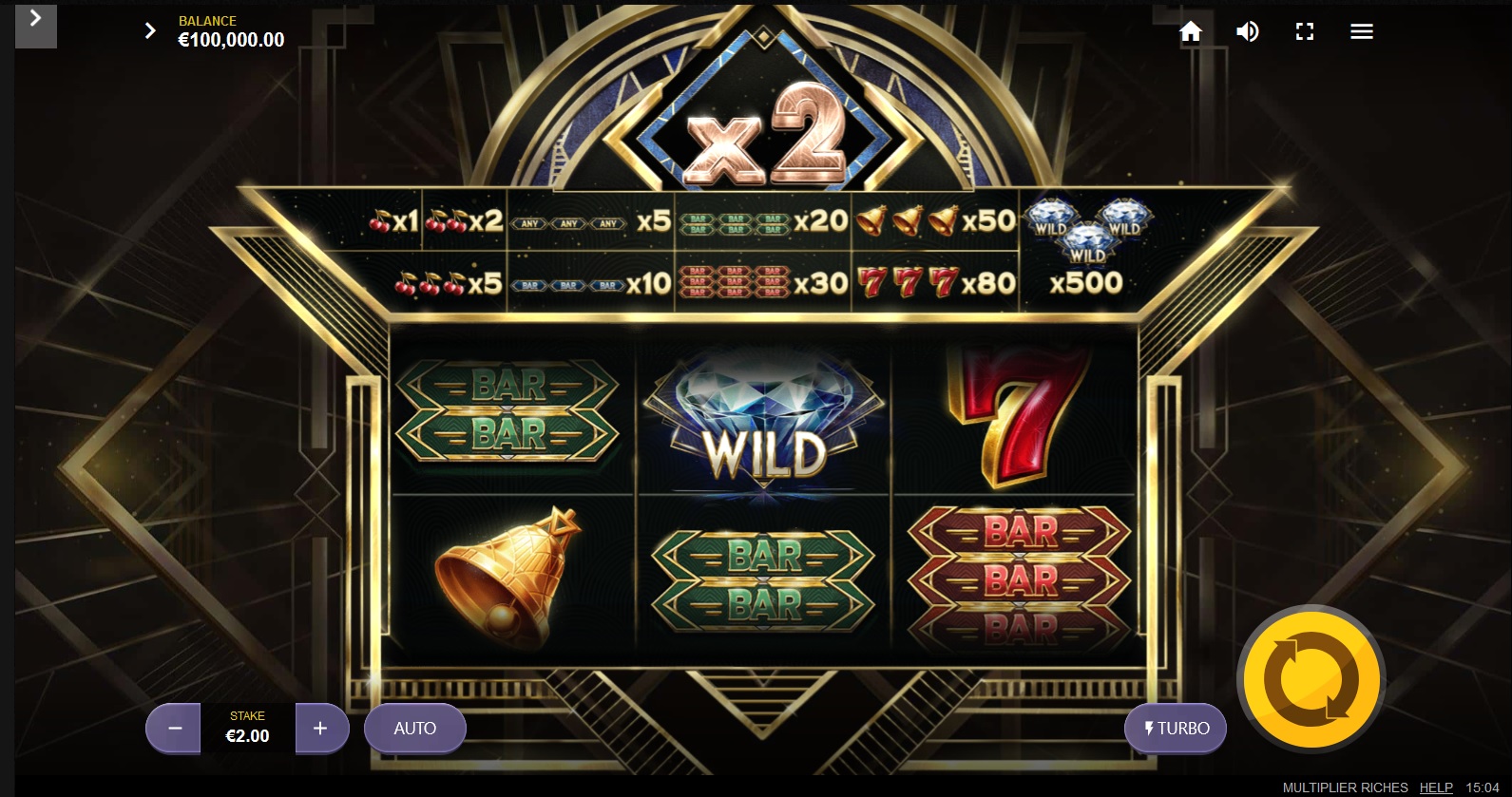Multiplier Riches Slot Game