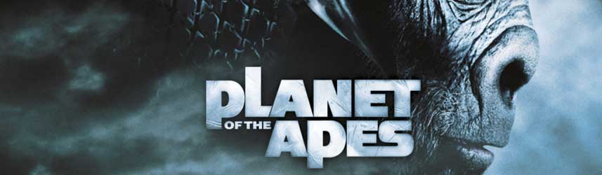 Planet of the Apes online slots game logo