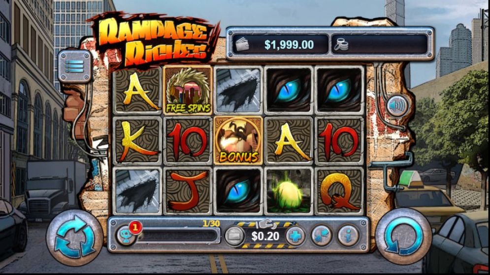 Rampage Riches Gameplay