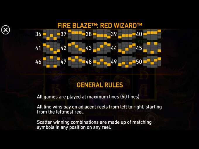 Red Wizard Fire Blaze Slot Gameplay