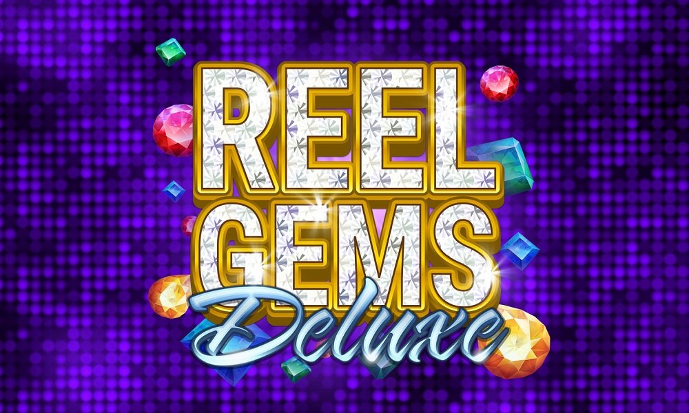 Reel Gems Deluxe Slot Logo Easy Slots