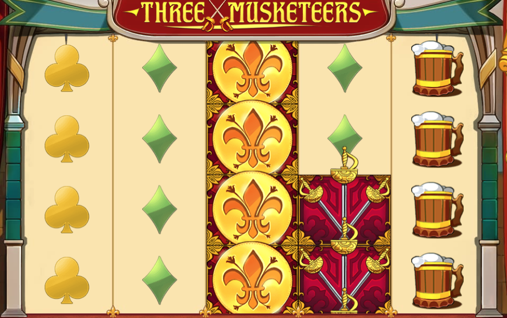 three musketeers game