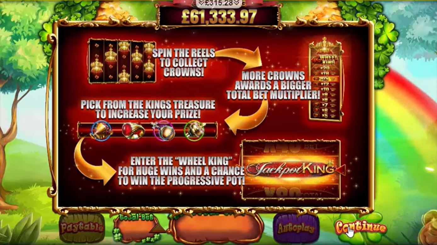 Slots O’ Gold Jackpot King Slot Info