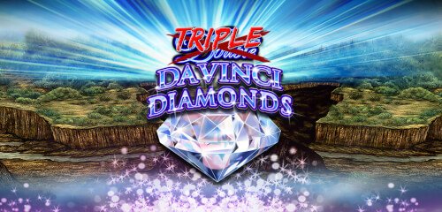 Triple Double Da Vinci Diamonds Slot Logo Easy Slots