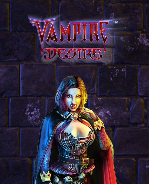 Vampire Desire Slot Header