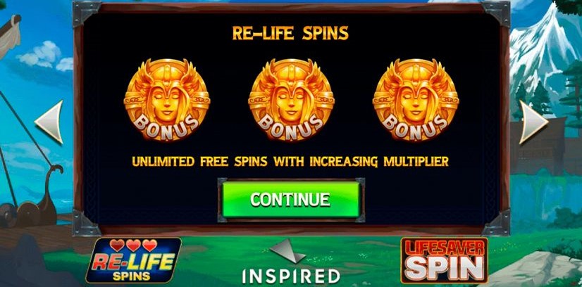 Viking Pays Slots Re-spins