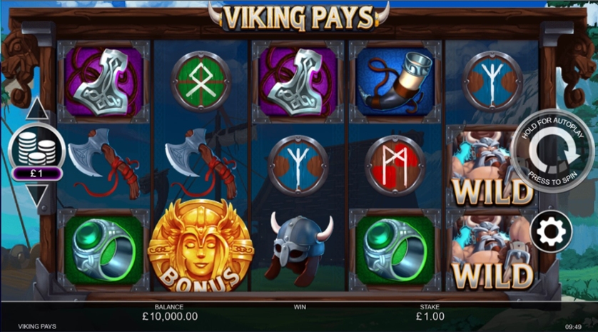 Viking Pays Slot Gameplay