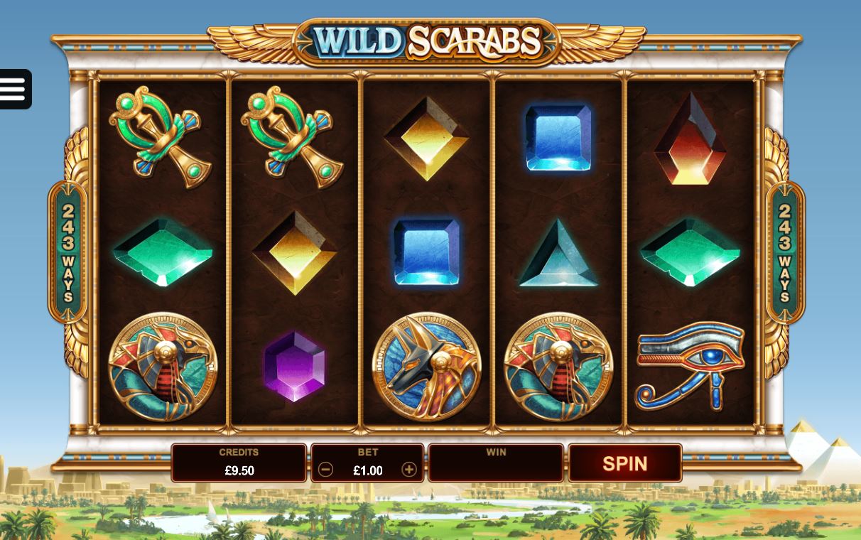 Wild Scarabs Gameplay