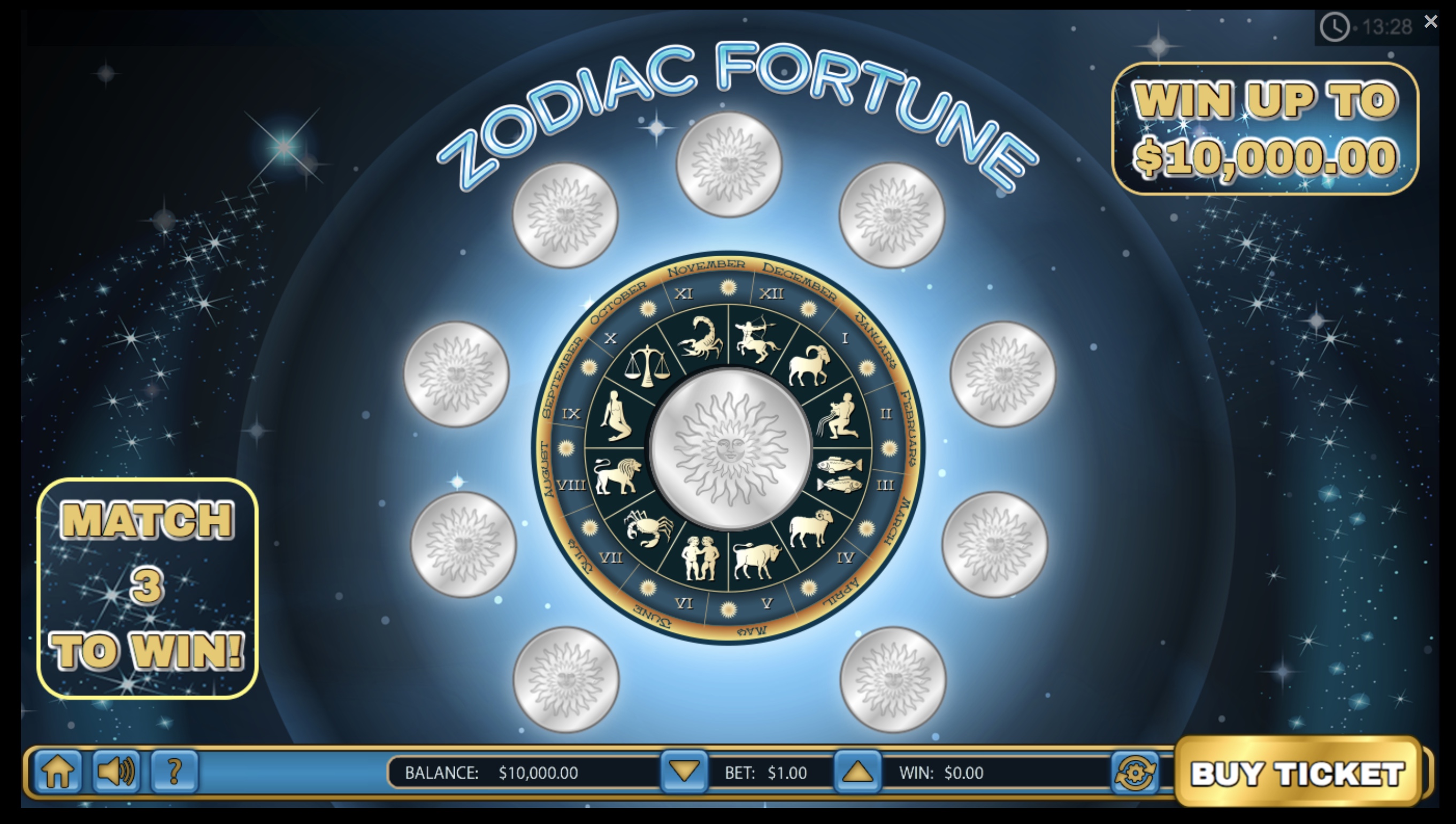 Zodiac Fortune online slots game gameplay