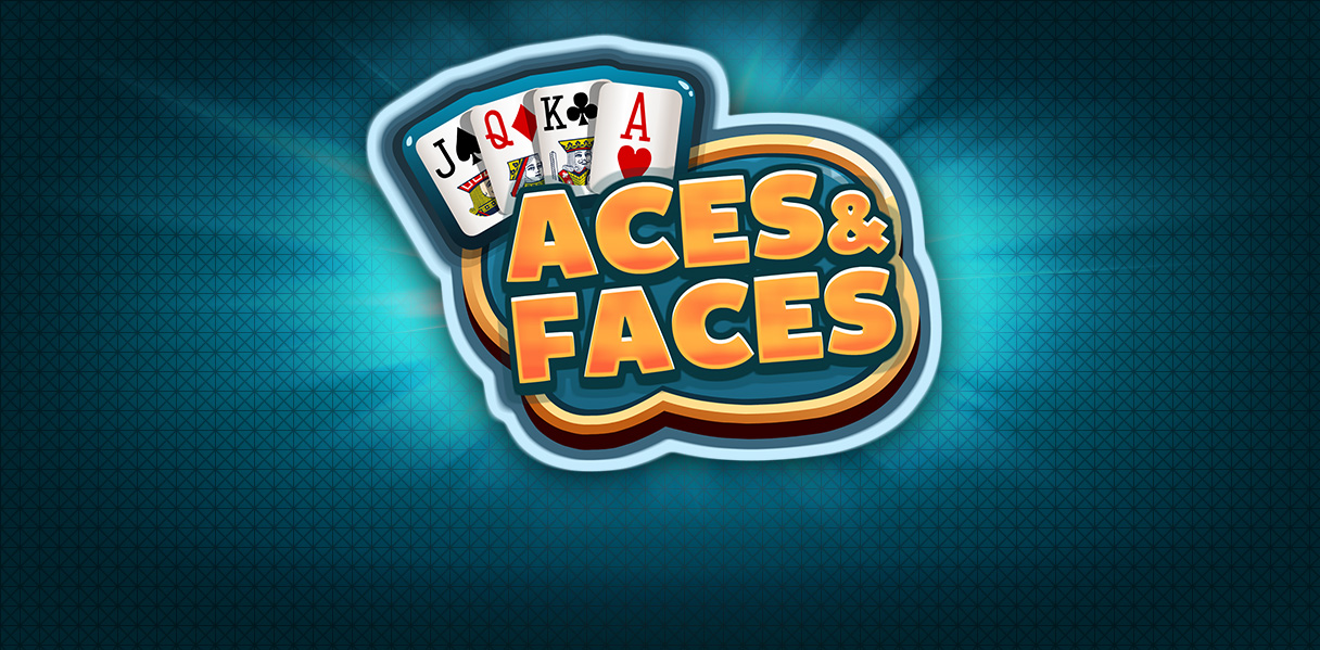 Aces & Faces Poker Logo Easy Slots