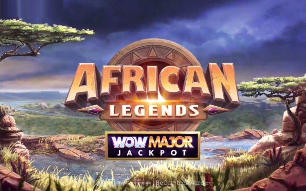 African Legends WOWMAJOR Jackpot Slot Banner