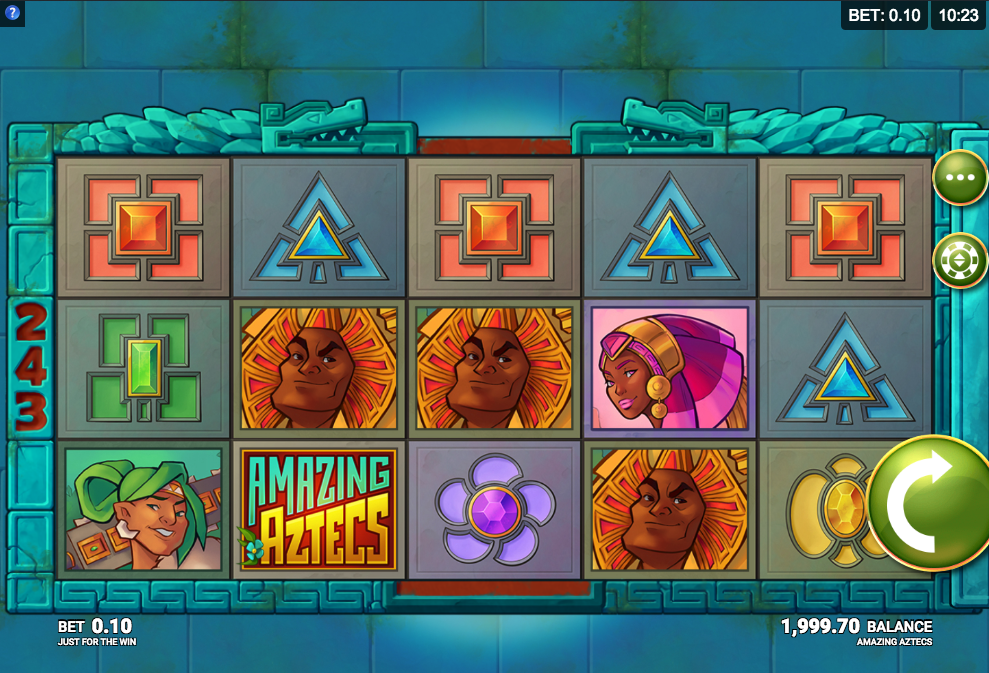 Amazing Aztecs Slots Game play