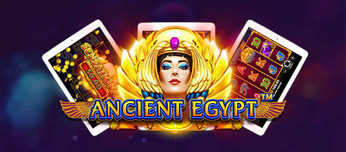 ancient egypt slots game logo