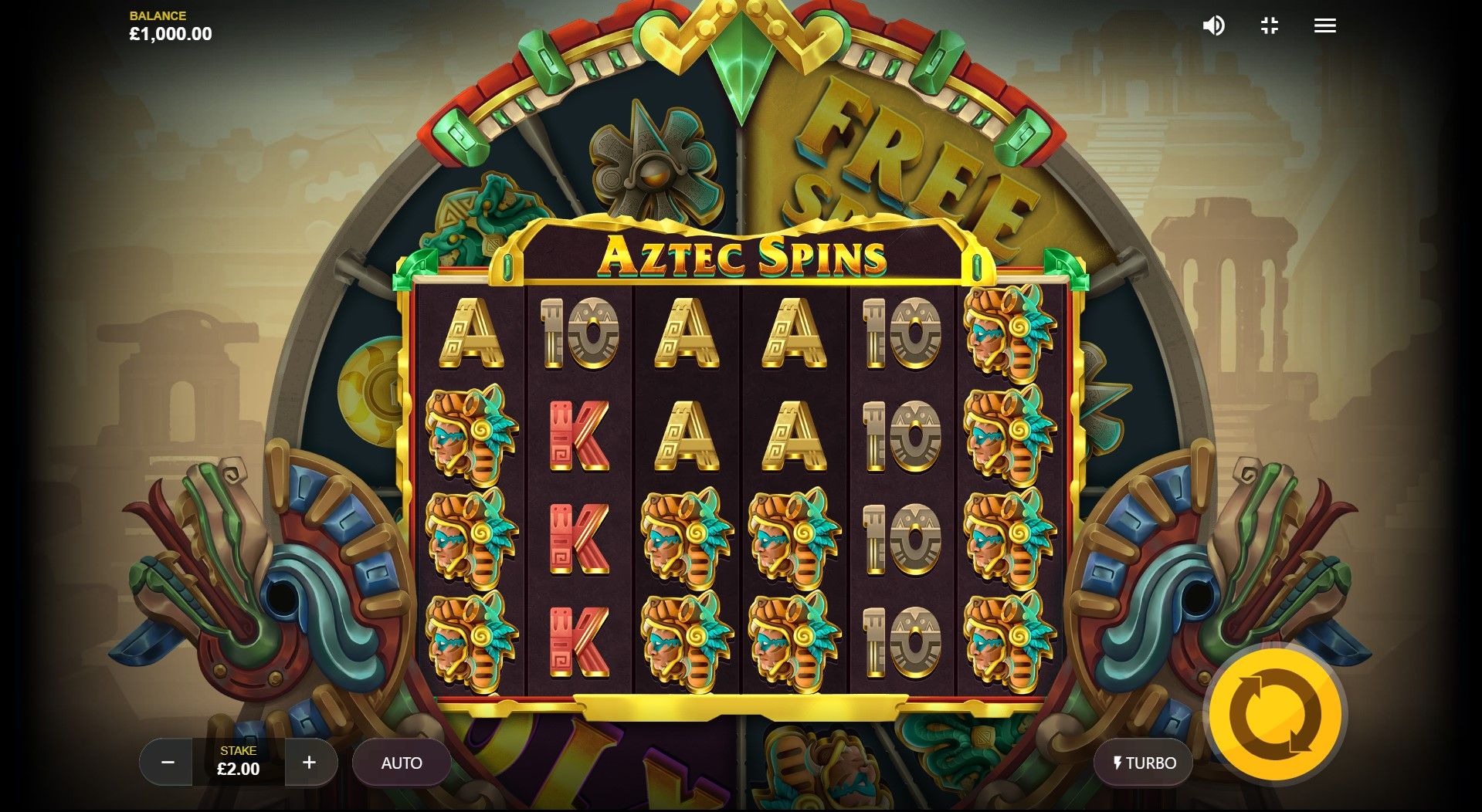 Aztec Spins Slot Game