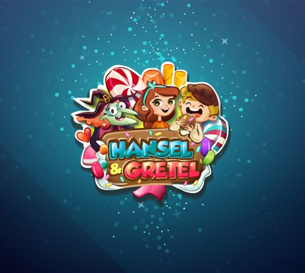 Hansel and Gretel online slots game logo