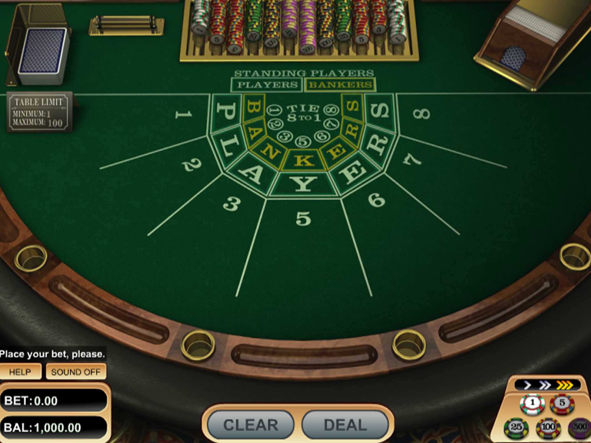 Baccarat Online Game Play