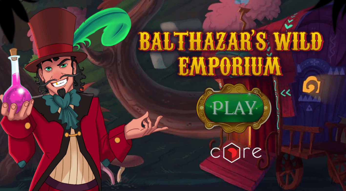 Balthazar's Wild Emporium slots game logo