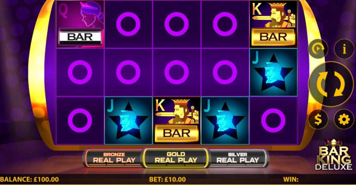 Bar King Deluxe Slot Game