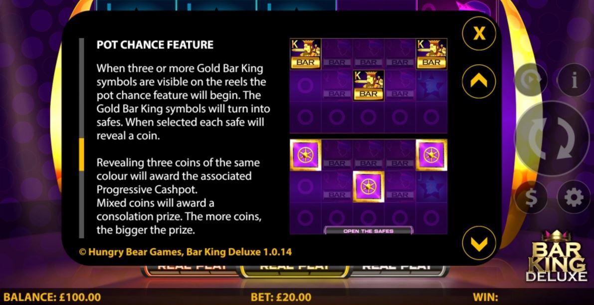 Bar King Deluxe Free Slots