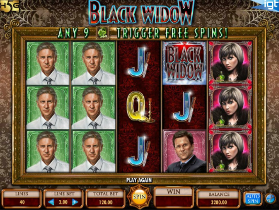 Black Widow Gameplay