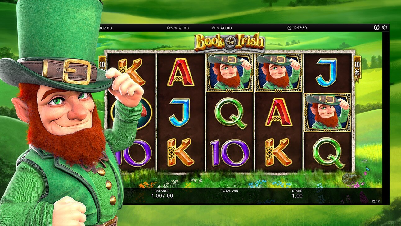 book of the irish slot gameplay